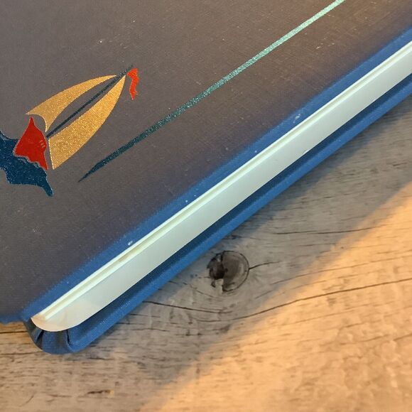 Creative Memories 8 X 10 Blue Sailboat Reflections Scrapbook Album 15 Pages READ - Picture 4 of 13